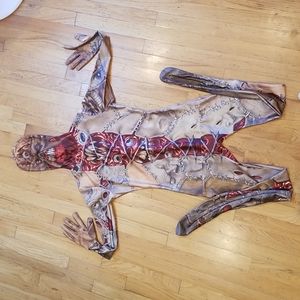 Monster Morphsuit Kids Costume Halloween Size M